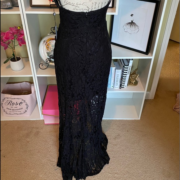 LAUNDRY lace evening gown - Picture 5 of 12